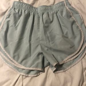 Light blue Nike shorts. Size medium.
